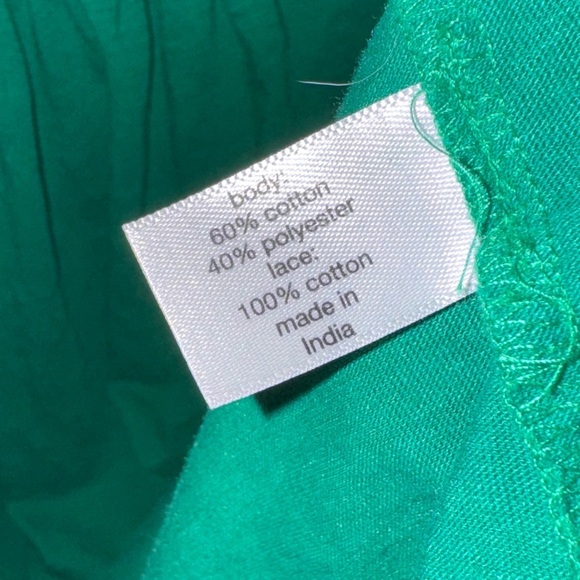 Lane Bryant Swing Crew-Neck Lace Yoke Tank Size 18/20 - Picture 4 of 6